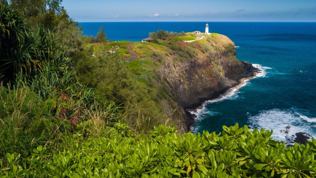 Kilauea Black Sand Beach