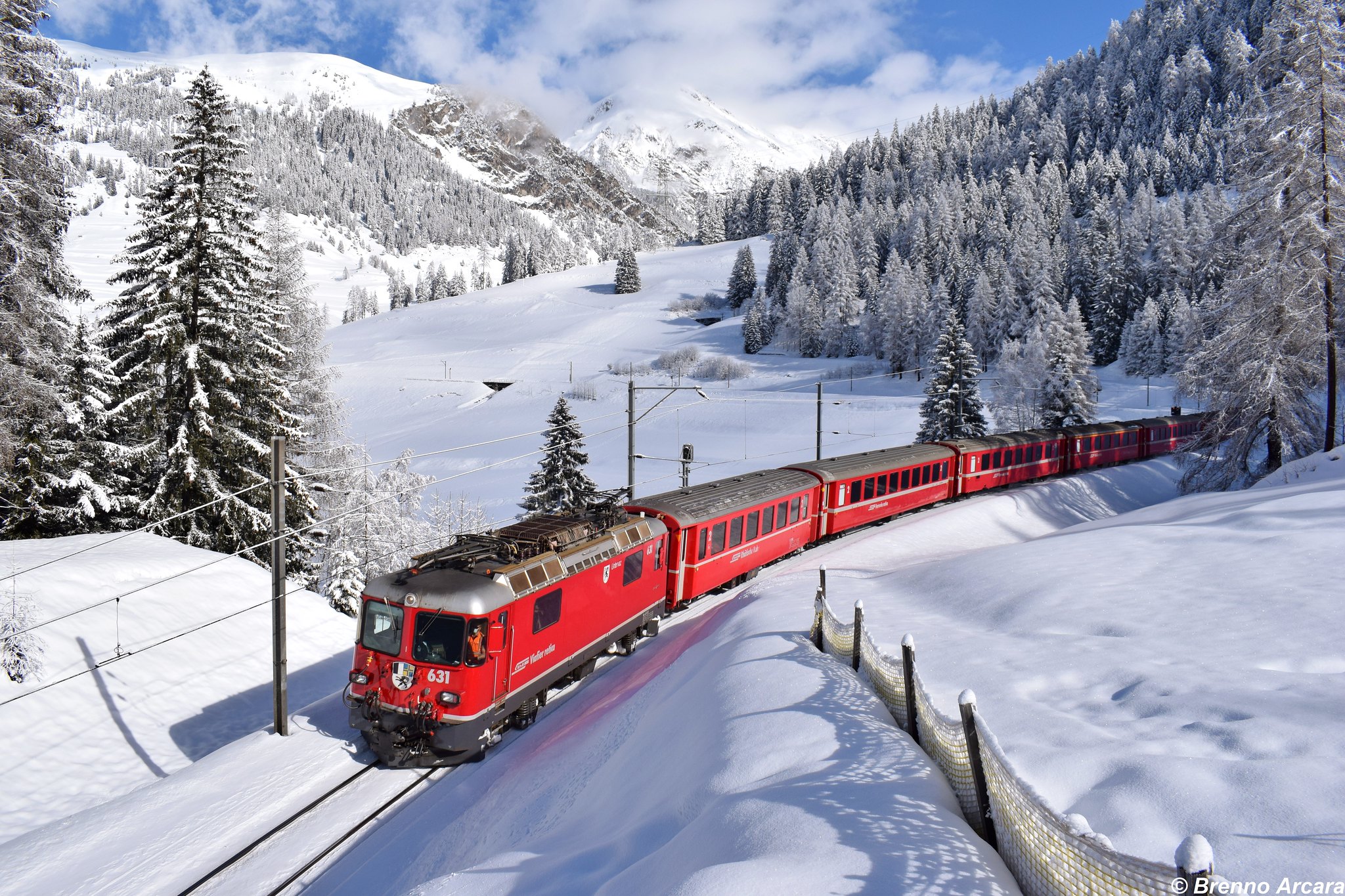 Brenno Arcara Ge 44 631 RhB BergunBravuogn CH