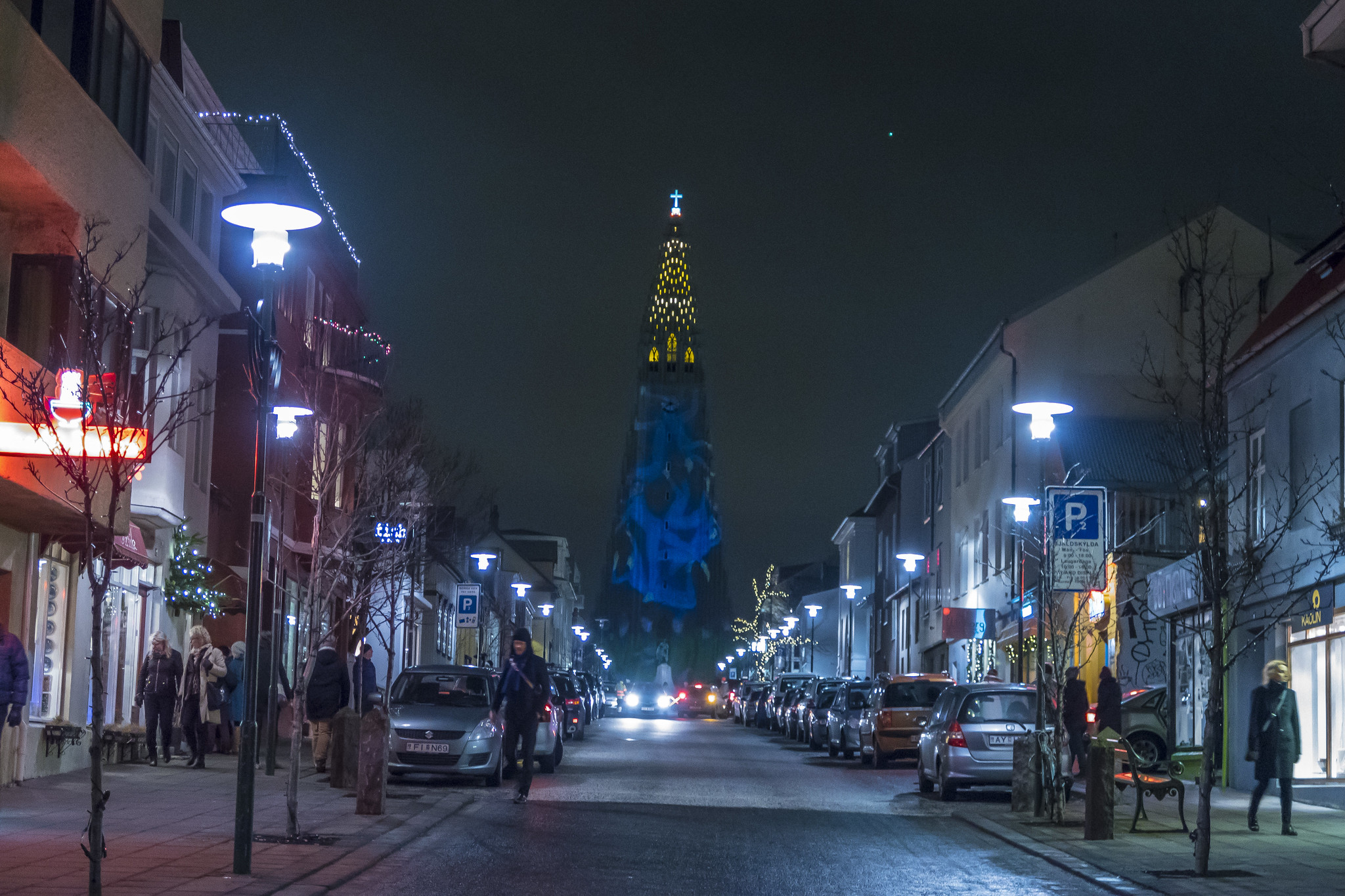 Damien Walmsley Reykjaviks Winter Lights Festival