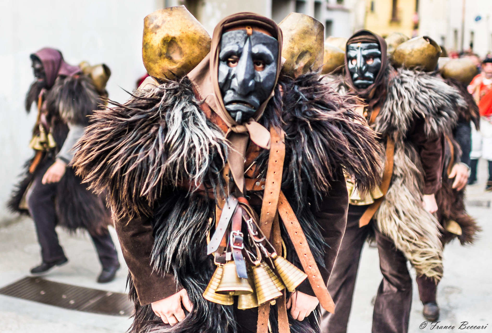 20 Most Unique Villages in Europe Known for Their Local Festivals 16 Franco Beccari Mamoiada Italy – The Mamuthones Festival