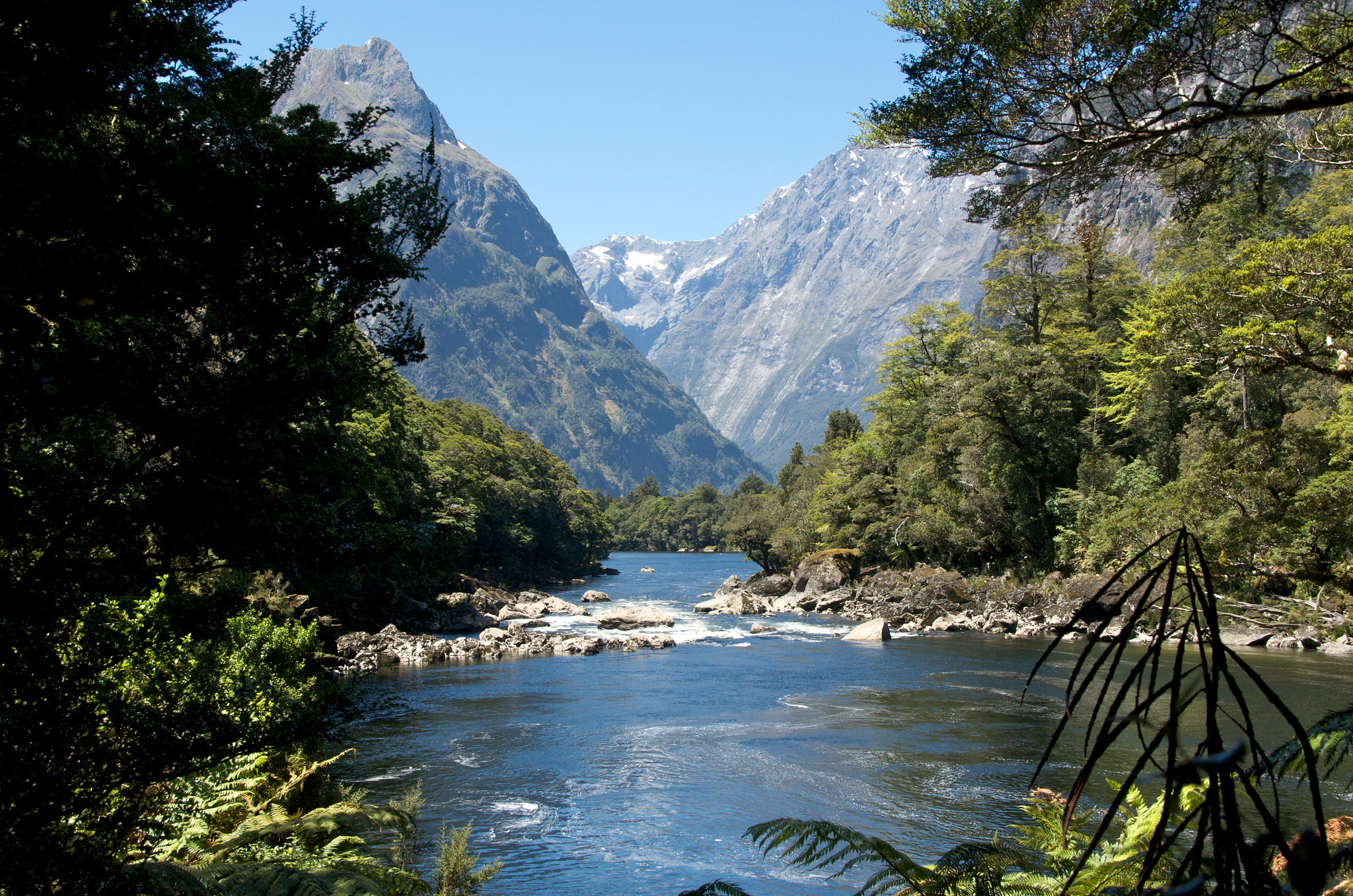 Robert Cave Arthur Valley Milford Track New Zealand