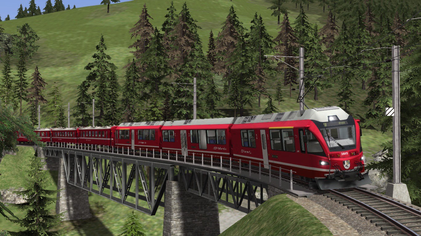 Trainspotter TGA Switzerlands Arosa Line