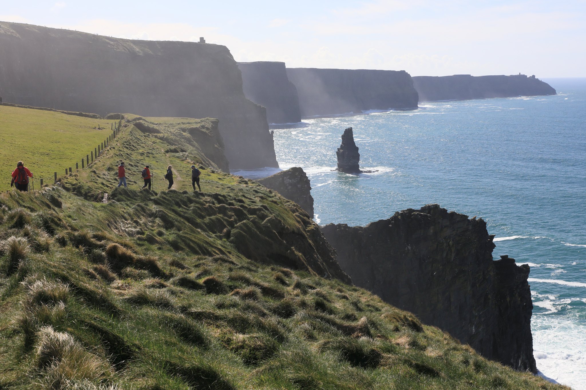 William Glasgow Howe Cliffs of Moher Coastal Walk. 24th September 2018